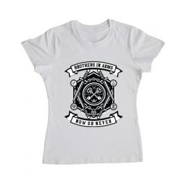 Tricou adler dama keys alb