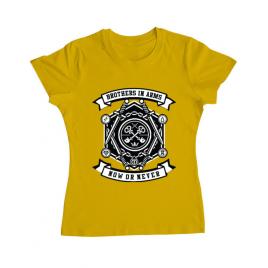 Tricou adler dama keys galben
