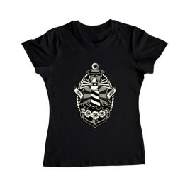 Tricou adler dama lighthouse negru