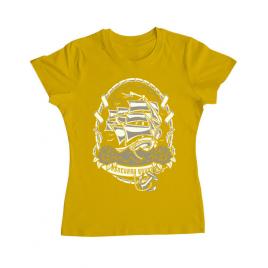 Tricou adler dama ship galben