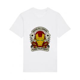 Tricou stanley stella barbat genius billionaire alb