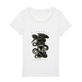 Tricou stanley stella dama hourglass alb