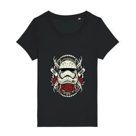 Tricou stanley stella dama sugar skull trooper negru