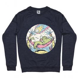 Bluza adler barbat asteroid day denim inchis