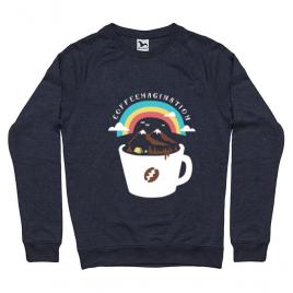 Bluza adler barbat coffeemagination denim inchis