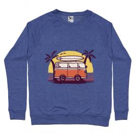 Bluza adler barbat sunset van albastru melanj