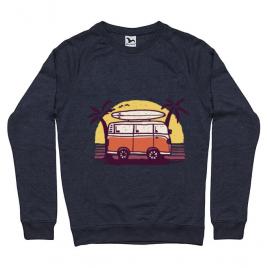 Bluza adler barbat sunset van denim inchis
