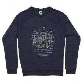 Bluza adler barbat the great outdoors denim inchis