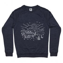 Bluza adler barbat wander denim inchis