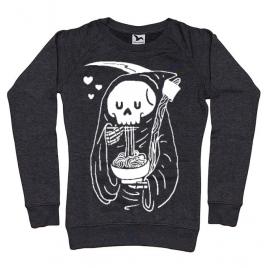 Bluza adler dama ramen reaper negru melanj