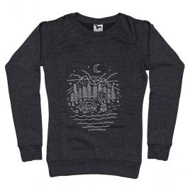 Bluza adler dama the great outdoors negru melanj
