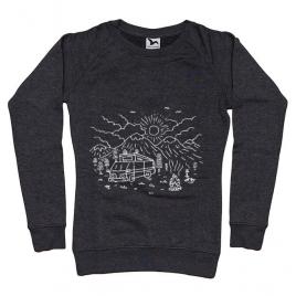 Bluza adler dama wander negru melanj