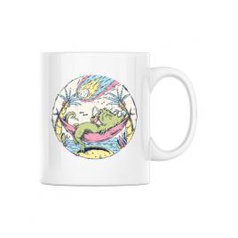 Cana personalizata asteroid day alb