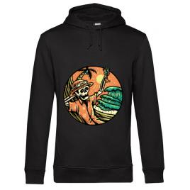 Hoodie barbat cu gluga have a nice day negru