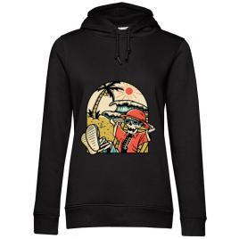 Hoodie dama cu gluga have a break negru