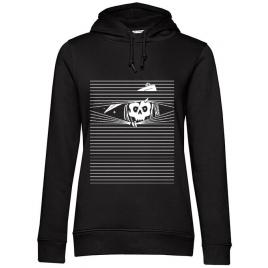 Hoodie dama cu gluga lurk negru