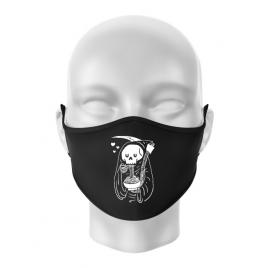Masca personalizata reutilizabila ramen reaper negru