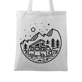 Sacosa din panza go outdoor alb