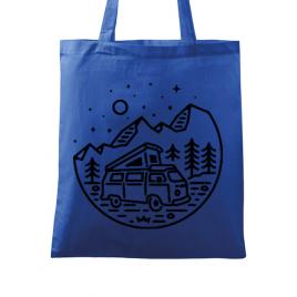 Sacosa din panza go outdoor albastru regal