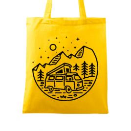 Sacosa din panza go outdoor galben