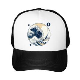 Sapca personalizata the great wave off sound alb