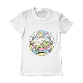 Tricou adler barbat asteroid day alb