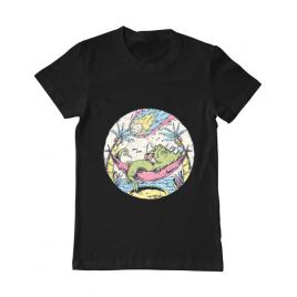 Tricou adler barbat asteroid day negru