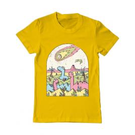 Tricou adler barbat asteroid galben