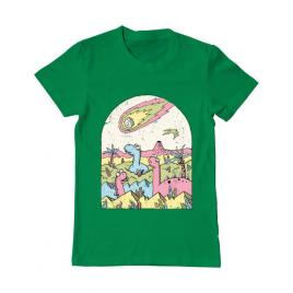 Tricou adler barbat asteroid verde mediu