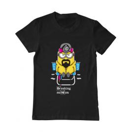 Tricou adler barbat breaking minion negru