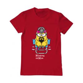 Tricou adler barbat breaking minion rosu