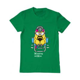 Tricou adler barbat breaking minion verde mediu