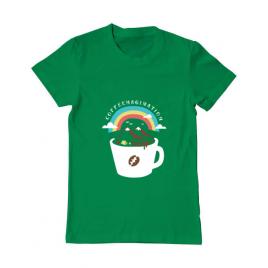 Tricou adler barbat coffeemagination verde mediu