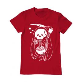 Tricou adler barbat ramen reaper rosu