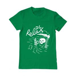 Tricou adler barbat relax verde mediu