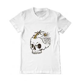 Tricou adler barbat skull island alb