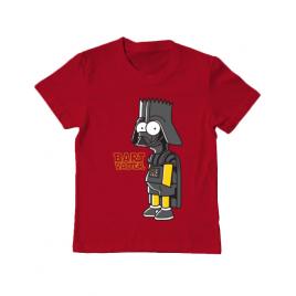 Tricou adler copil bart vader rosu