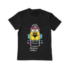 Tricou adler copil breaking minion negru