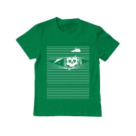 Tricou adler copil lurk verde mediu