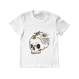 Tricou adler copil skull island alb