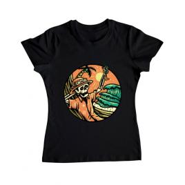 Tricou adler dama have a nice day negru