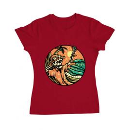 Tricou adler dama have a nice day rosu