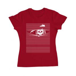 Tricou adler dama lurk rosu
