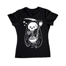 Tricou adler dama ramen reaper negru