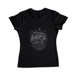 Tricou adler dama the great outdoors negru