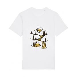 Tricou stanley stella barbat hidden paradise alb