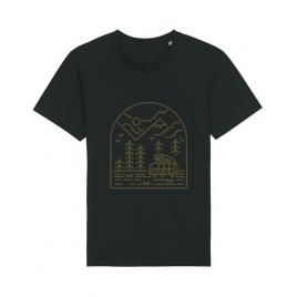 Tricou stanley stella barbat into the mountain negru