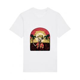 Tricou stanley stella barbat welcome to my paradise alb