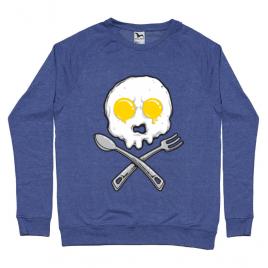Bluza adler barbat eggskull albastru melanj