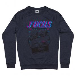 Bluza adler barbat focus and than capture it denim inchis